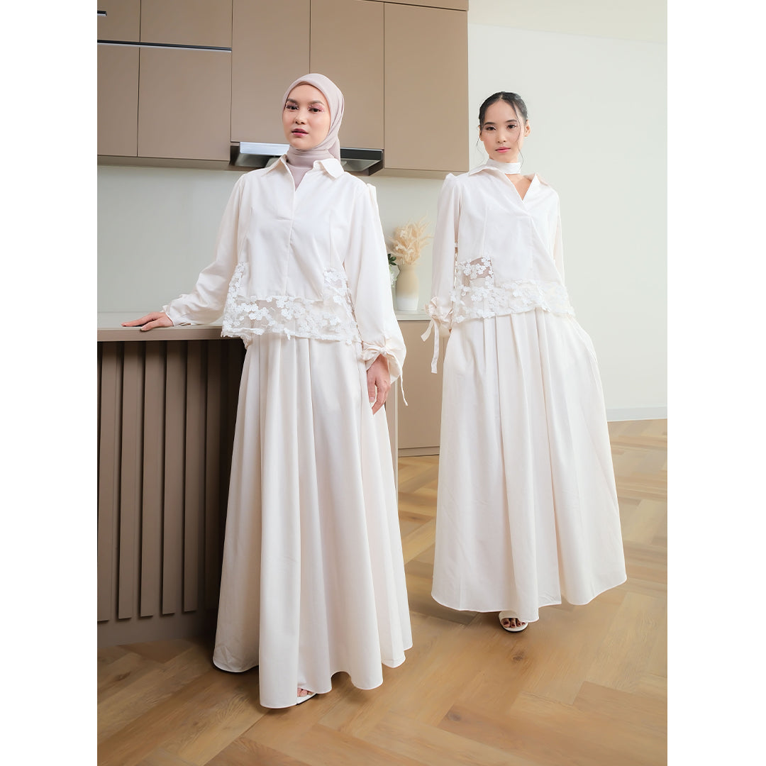 Paloma in White Skirt